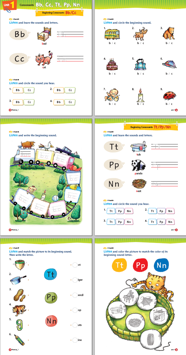 图片[5]-Phonics Mentor Joy练习册1~4全套资源PDF+MP3 朗文自然拼读经典教材-拓空间学习分享