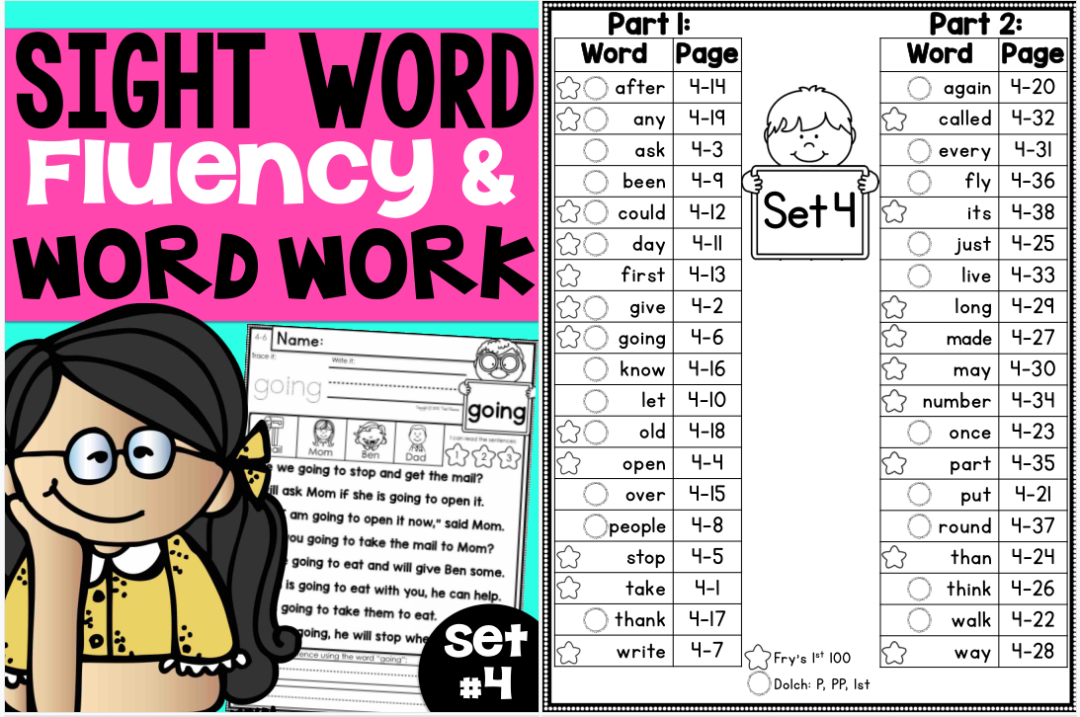 图片[16]-Sight Word Fluency&Word Work 全四册电子版百度网盘下载-拓空间学习分享