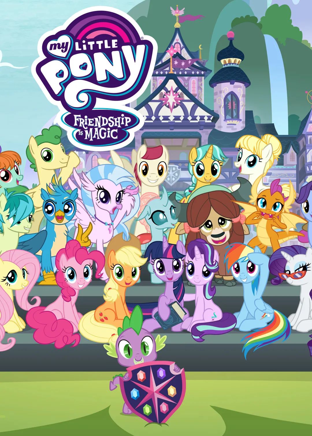 小马宝莉my little pony1-8季双语视频+电影+绘本  孩子情商培养动画片-拓空间学习分享