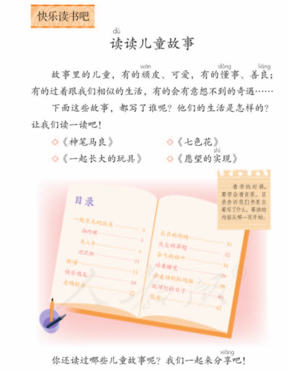 二年级下册《快乐读书吧》知识点整理-拓空间学习分享