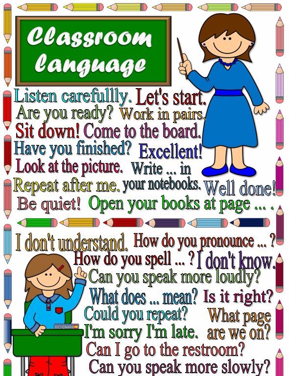 图片[8]-Classroom language，10份精美词汇海报-拓空间学习分享