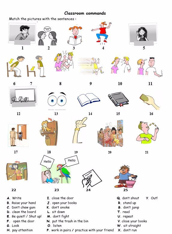 图片[12]-Classroom language，10份精美词汇海报-拓空间学习分享