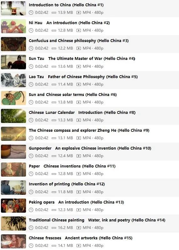 图片[1]-中国文化英文讲解100集 中英双语字幕-拓空间学习分享