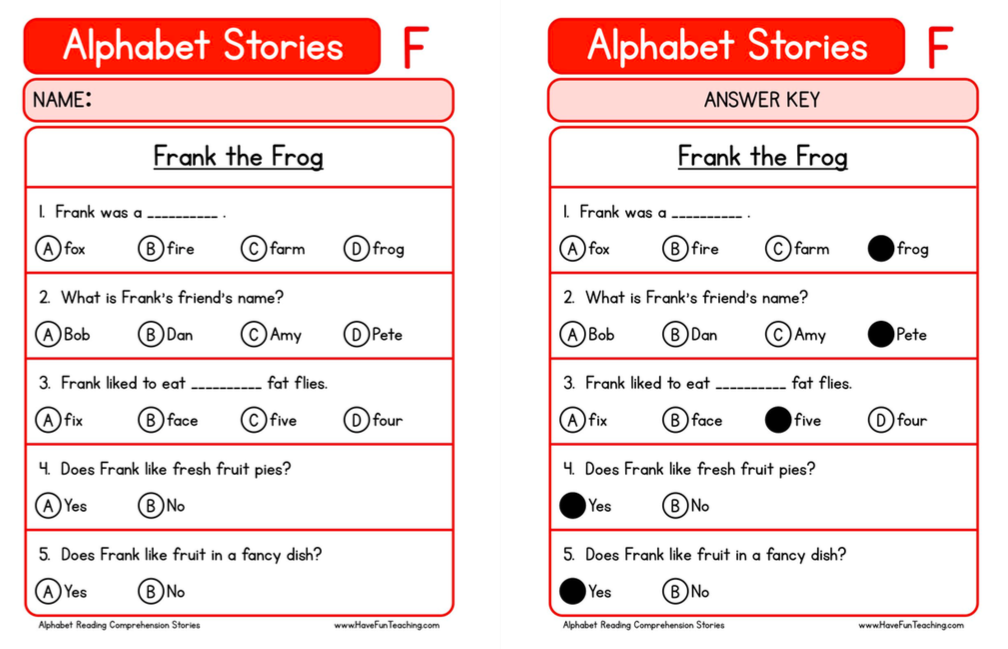图片[4]-英语阅读理解小故事练习册 Reading Comprehension Stories-拓空间学习分享