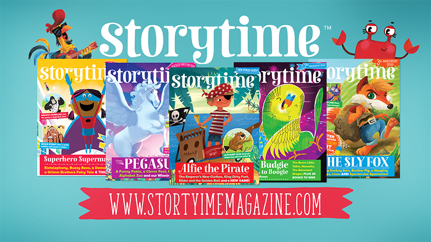 儿童的故事类杂志《Storytime》-拓空间学习分享