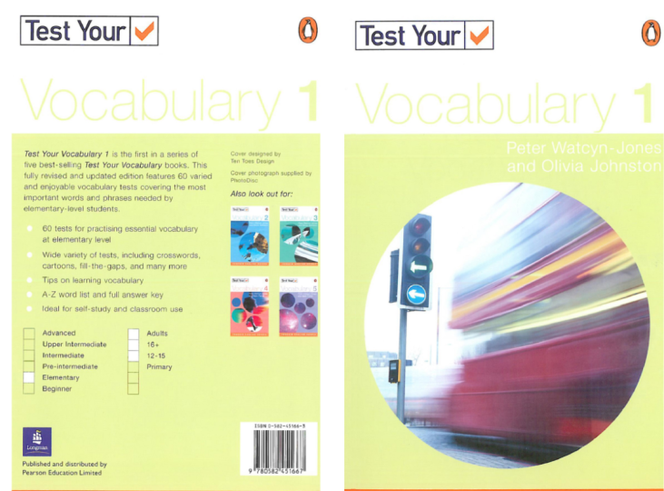 Test Your Vocabulary电子版资源下载，共5册-拓空间学习分享