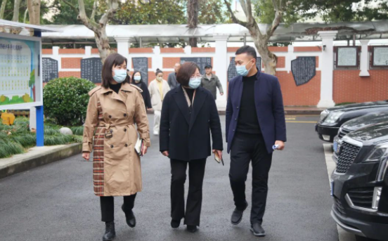 头桥小学接受区教育局开学工作检查-拓空间学习分享