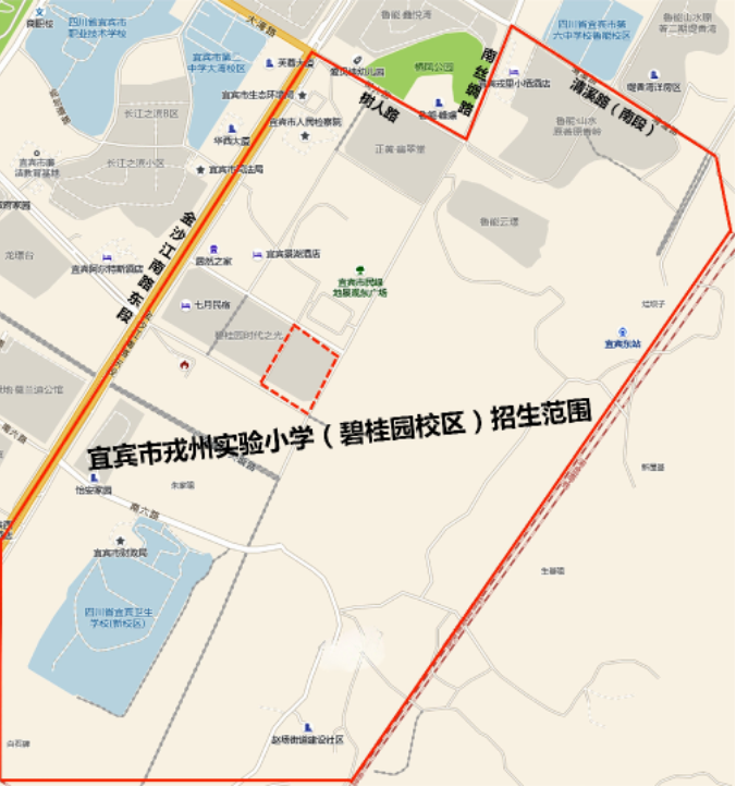 图片[3]-宜宾叙州区城区义务教育学校划片招生范围公布啦-拓空间学习分享