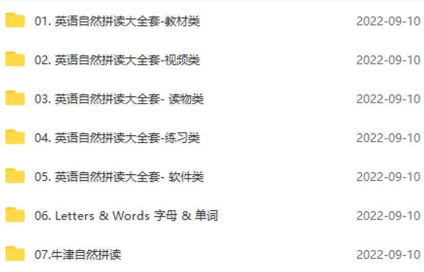 图片[2]-自然拼读phonics教材电子版下载（教材，视频，读物，练习，软件，字母&单词）-拓空间学习分享