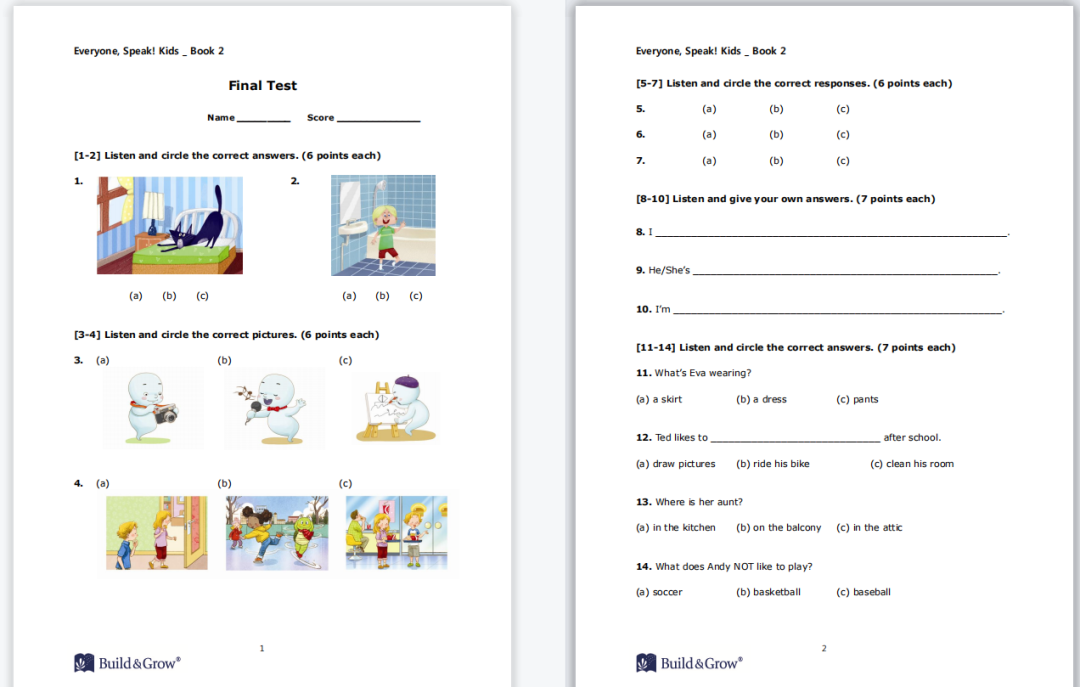 图片[24]-小学口语专项教材Everyone, Speak! Kids！3册PDF+音频+练习册+闪卡-拓空间学习分享