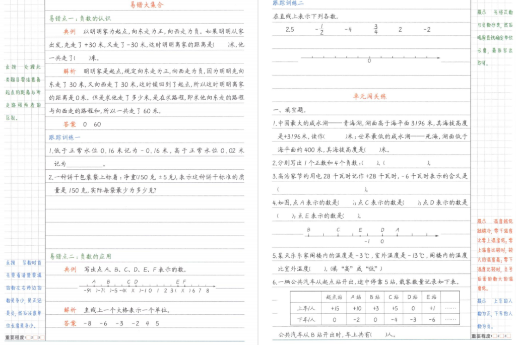 图片[3]-小学六年级数学下册易错题集锦附答案下载（黄冈）-拓空间学习分享