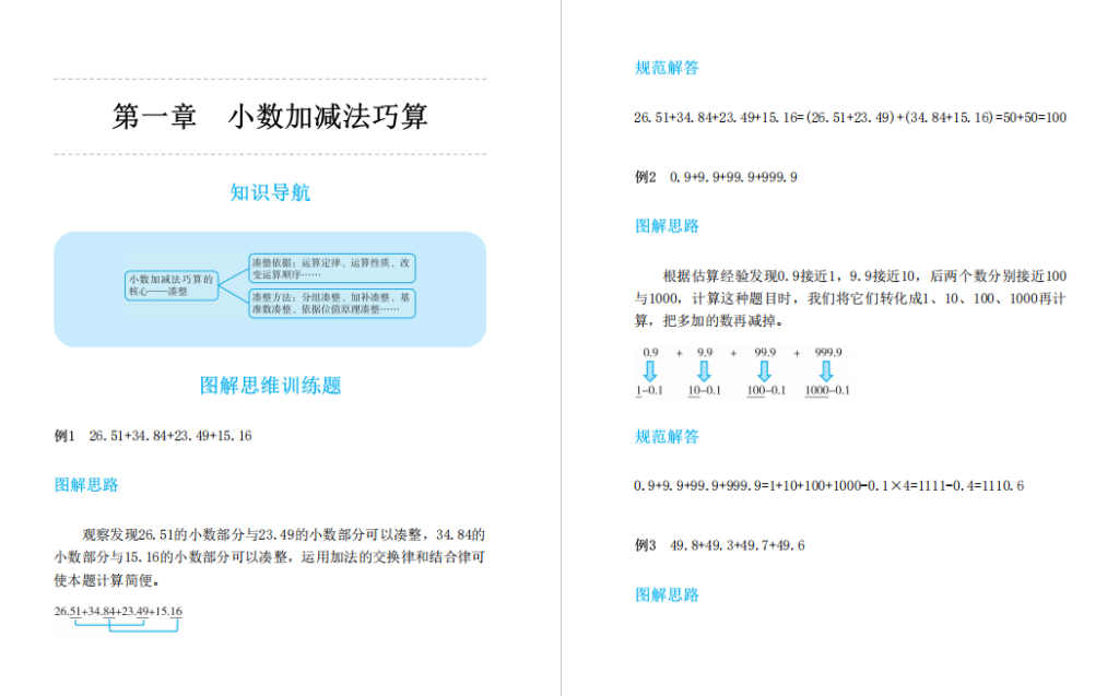 图片[2]-图解小学数学思维训练题5年级第2版电子版下载含答案-拓空间学习分享