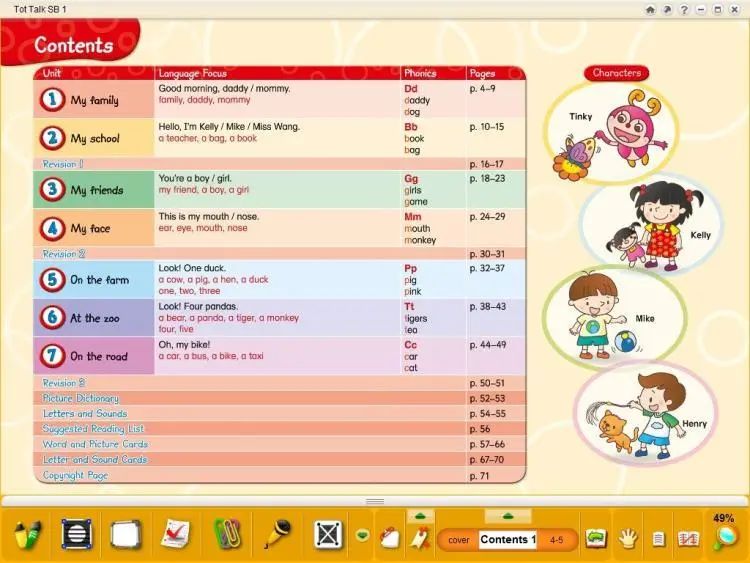 图片[13]-朗文幼儿英语教材电子版 Tot Talk 1-6级（白板+互动软件+教案+教学视频）-拓空间学习分享