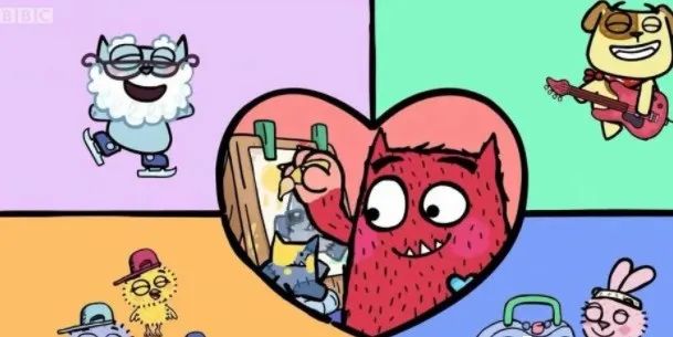 图片[2]-超暖心的英语动画片有哪些？《Love Monster小怪兽阿蒙》百度云资源-拓空间学习分享