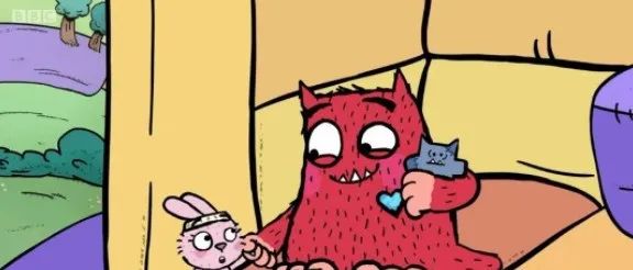 图片[3]-超暖心的英语动画片有哪些？《Love Monster小怪兽阿蒙》百度云资源-拓空间学习分享
