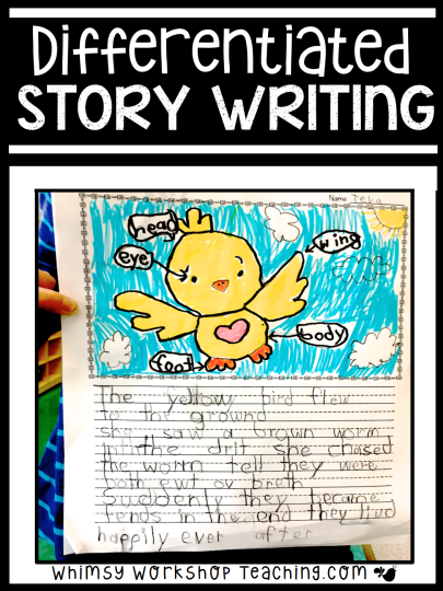 英语的看图写话怎么写?50个看图写话练习Differentiated Story Writing-拓空间学习分享