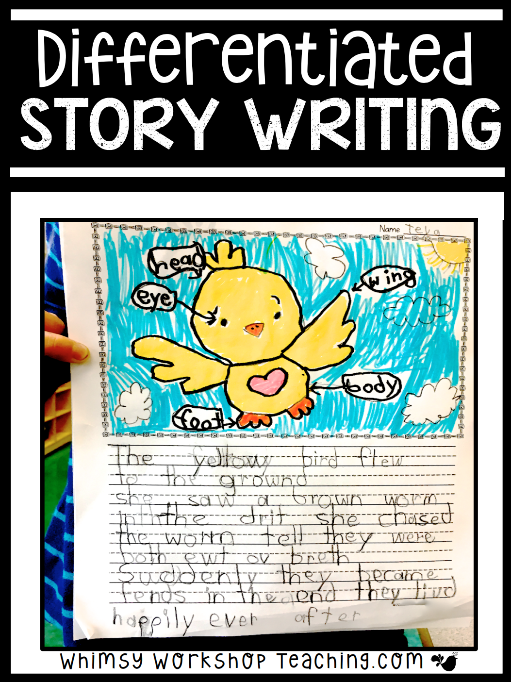 英语的看图写话怎么写?50个看图写话练习Differentiated Story Writing-拓空间学习分享