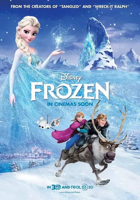 冰雪奇缘系列电影和短片-拓空间学习分享