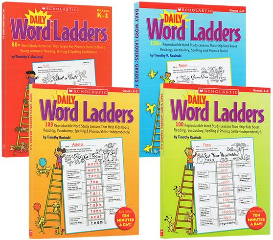 图片[2]-学乐每日单词阶梯练习册Daily Word Ladders 1-6级别-拓空间学习分享