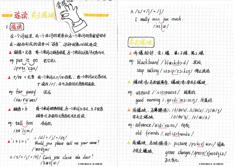 图片[4]-自然拼读音标笔记完整版图片大全下载-拓空间学习分享