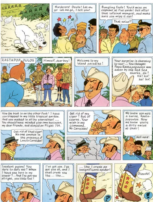 图片[7]-英文漫画书推荐：《丁丁历险记》含中文版PDF电子书-拓空间学习分享