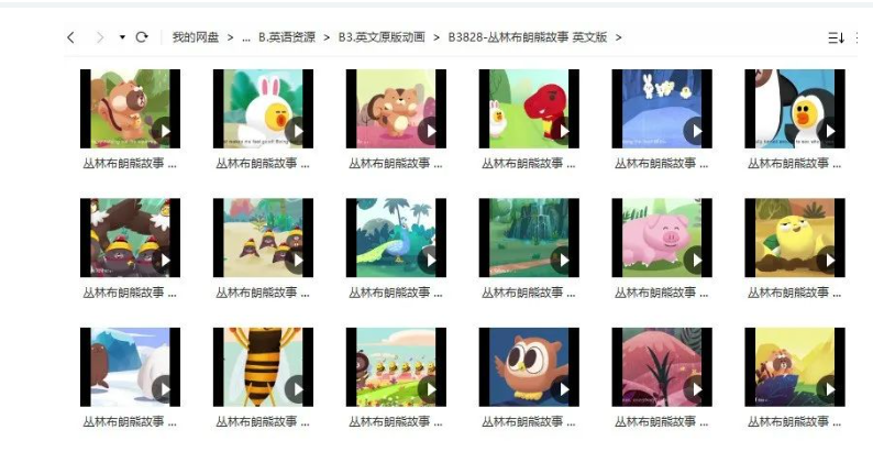 图片[2]-寓教于乐的动画片都有哪些?丛林布朗熊故事Jungel Brown-拓空间学习分享