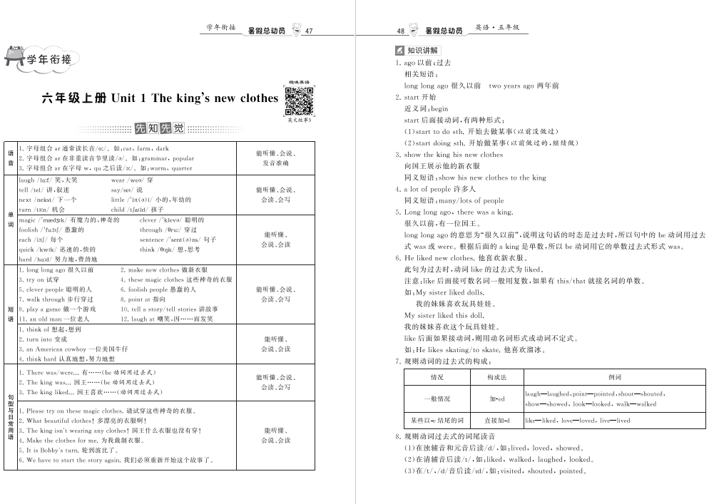 图片[3]-江苏版五年级暑假英语辅导资料下载推荐：含复习、提优、5升6年级衔接-拓空间学习分享