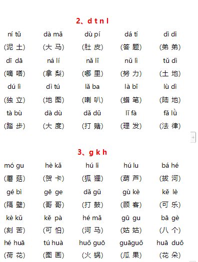 图片[3]-幼小衔接拼音拼读训练电子版可打印-拓空间学习分享