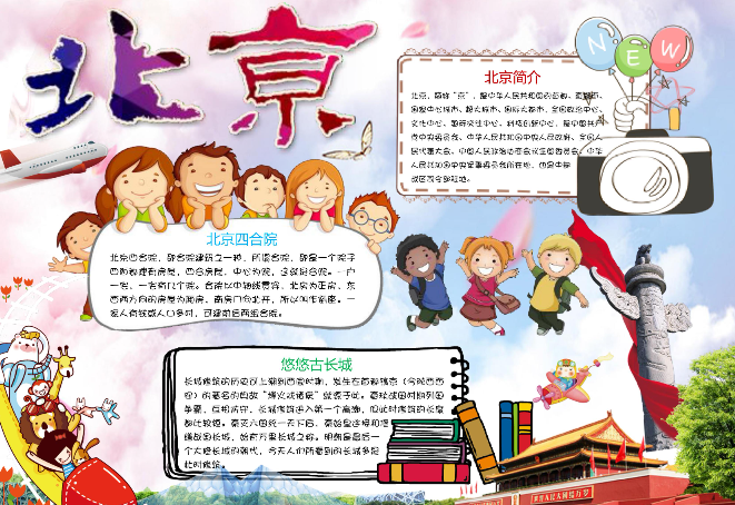 旅游见闻手抄报word下载（北京、博物馆、秋季旅游、暑假、寒假共24份）-拓空间学习分享