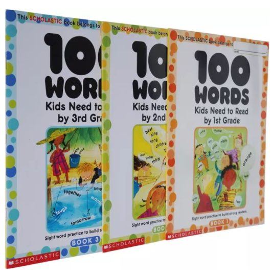 100 words kids need to read电子版PDF下载 百度网盘-拓空间学习分享