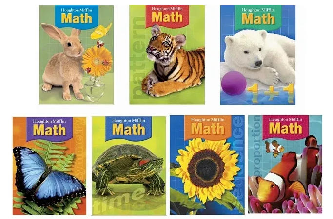 原版英语数学书推荐Houghton Mifflin Math K-6高清PDF电子版下载-拓空间学习分享