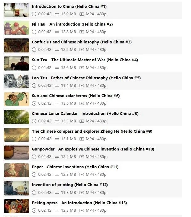 图片[2]-英文讲解中国文化100集合集视频下载百度网盘-拓空间学习分享