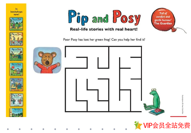 图片[3]-pip and posy绘本PDF+视频动画+音频+拓展素材  百度网盘下载-拓空间学习分享