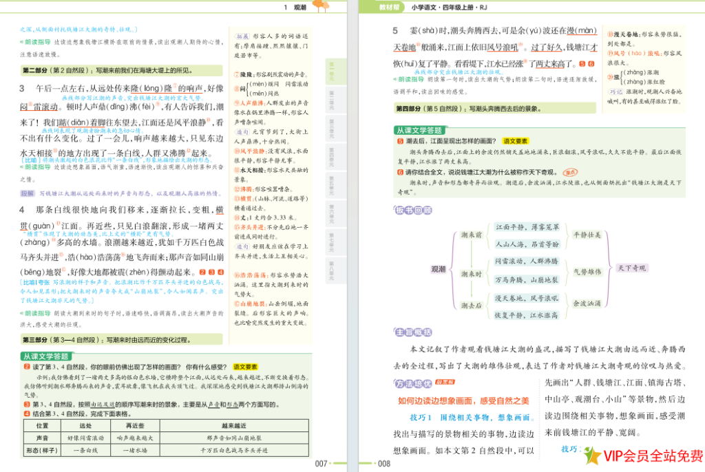 图片[3]-四年级上册语文教材帮电子书人教版 百度网盘下载-拓空间学习分享