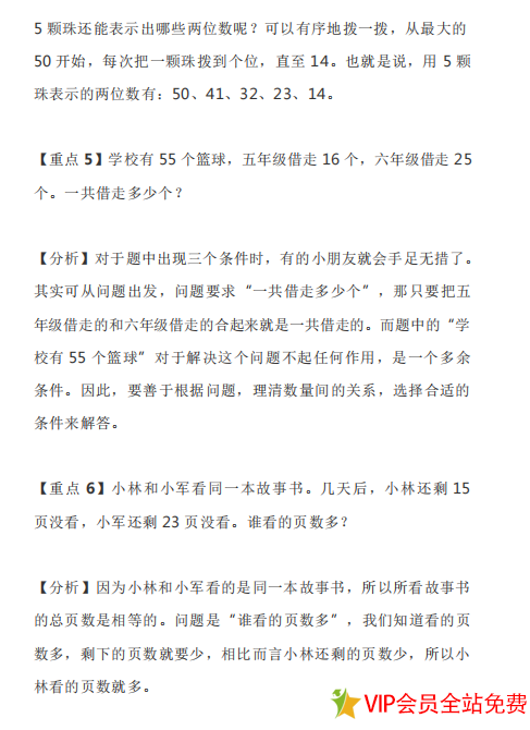 一年级数学易错题型上册人教版 十大易错重点题-拓空间学习分享