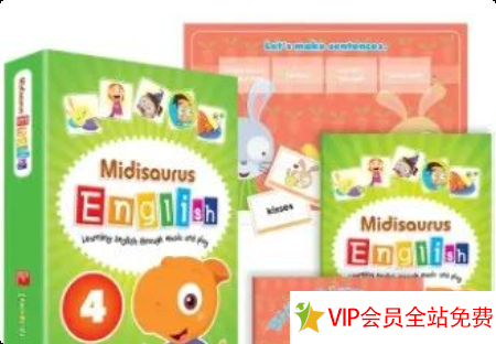 图片[2]-Midisaurus English 米迪英语教材+主题歌曲+视频+绘本下载 百度网盘-拓空间学习分享