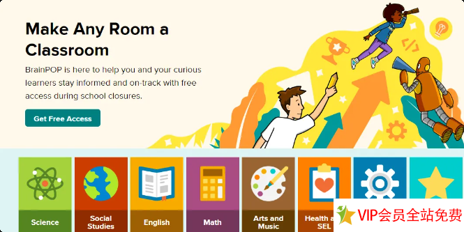 brainpop 人物传记动画短片20集 百度网盘下载-拓空间学习分享