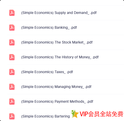 图片[4]-儿童经济学英文绘本有哪些书籍推荐？Simple Economics Series8册电子版下载-拓空间学习分享