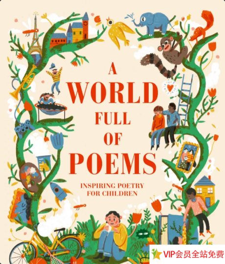 DK的书籍推荐:a world full of poems PDF电子版下载-拓空间学习分享