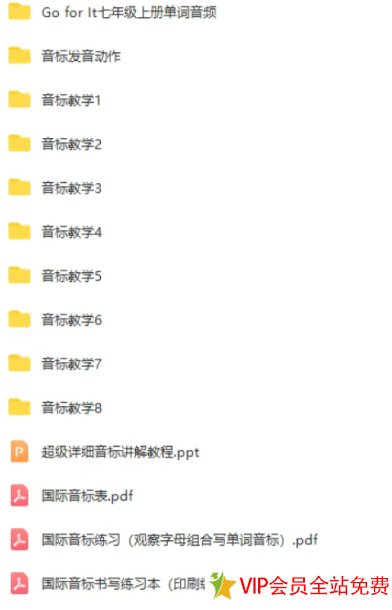 图片[6]-英语音标系统教学 国际音标速读宝典国际音标表+书写练习本+速度宝典+字母组合发音卡片+48个音标讲解教程-拓空间学习分享